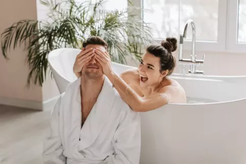 Łazienka W Stylu Glamour