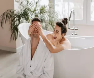 Łazienka W Stylu Glamour